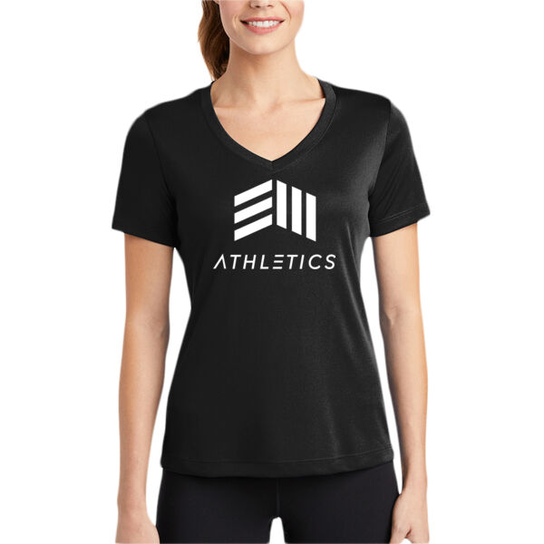 EIII Athletics  - Ladies PosiCharge &#174; Competitor&#153; V Neck Tee Thumbnail