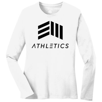 EIII Athletics - Ladies Long Sleeve Core Cotton Tee Thumbnail
