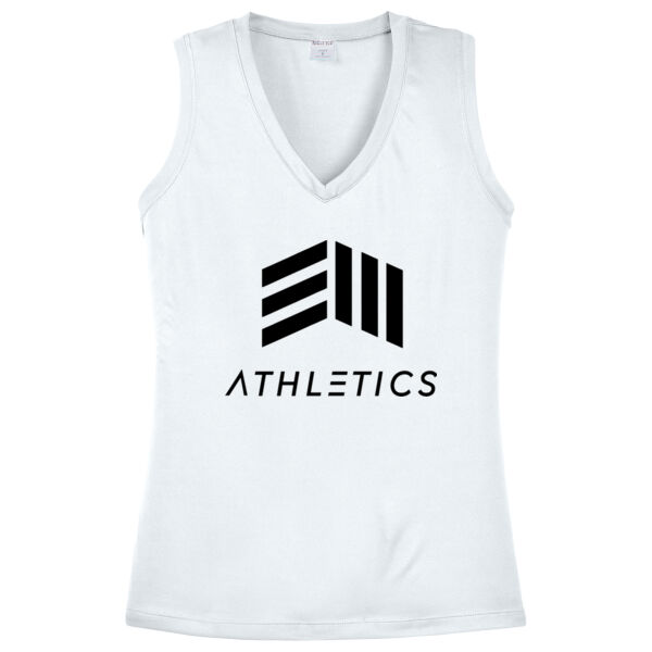 EIII Athletics  - Ladies Sleeveless PosiCharge ® Competitor™ V Neck Tee Thumbnail
